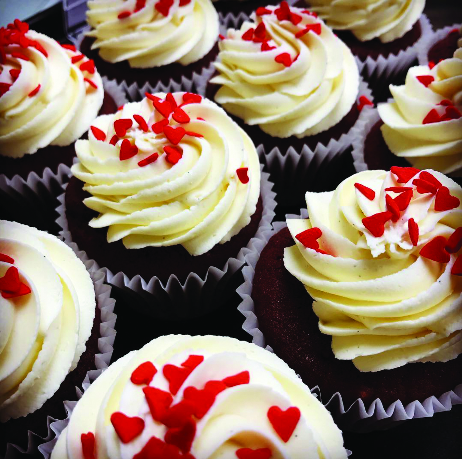 Luis Troyano's red velvet cupcakes