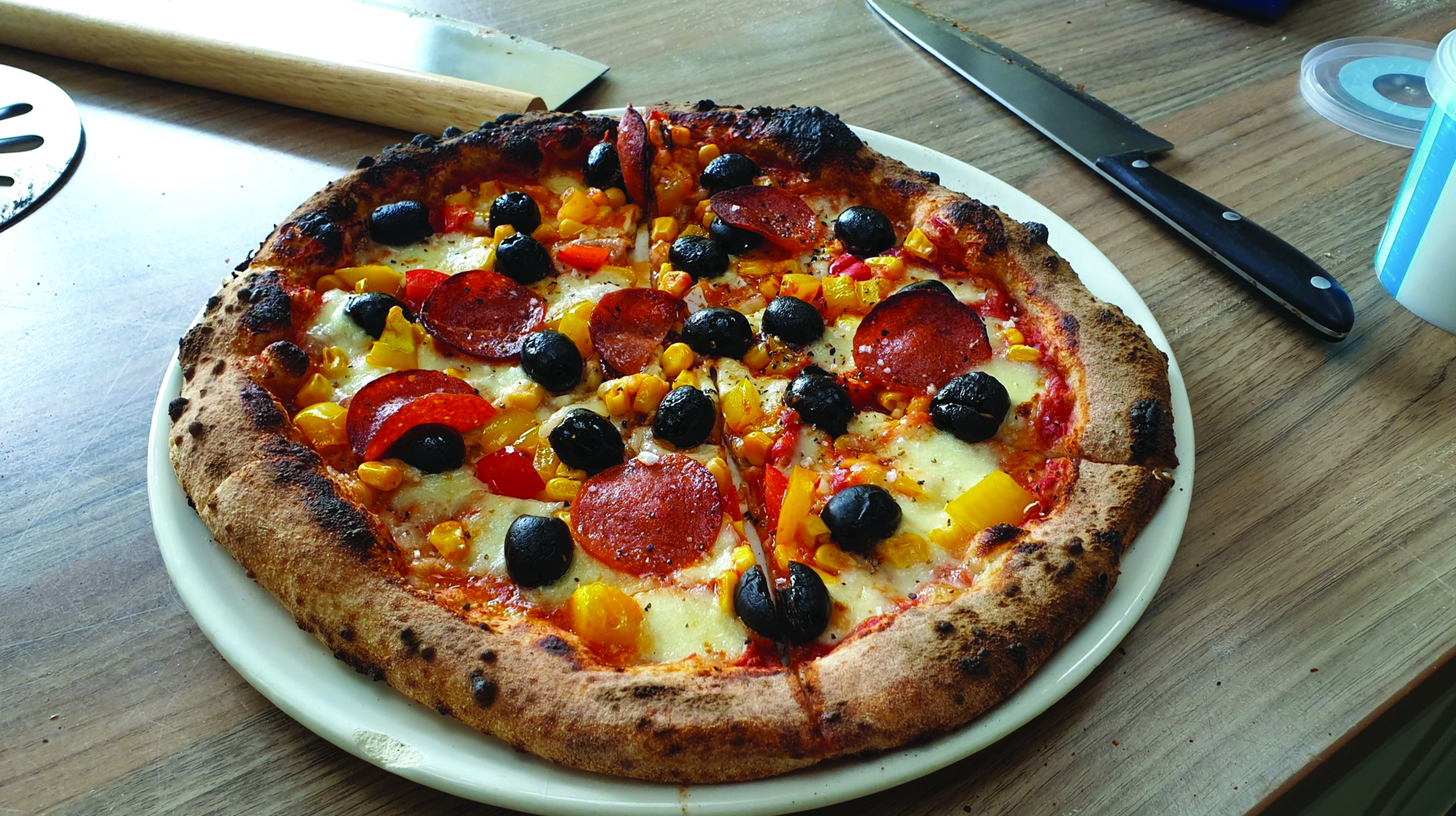 Luis Troyano's pizza dough